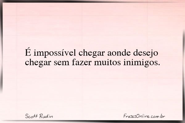 Frase de Scott Rudin