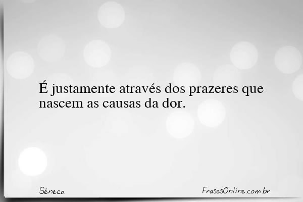 Frase de Sêneca