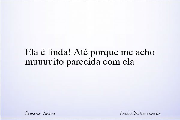 Frase de Suzana Vieira