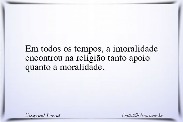 Frase de Sigmund Freud