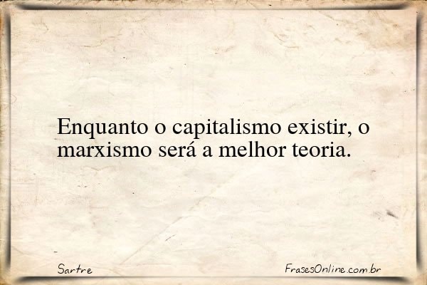 Frase de Sartre