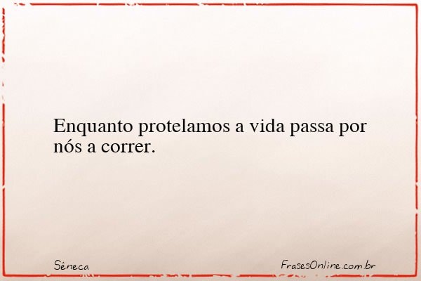 Frase de Sêneca