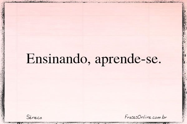 Frase de Sêneca