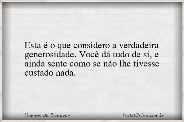 Frase de Simone de Beauvoir