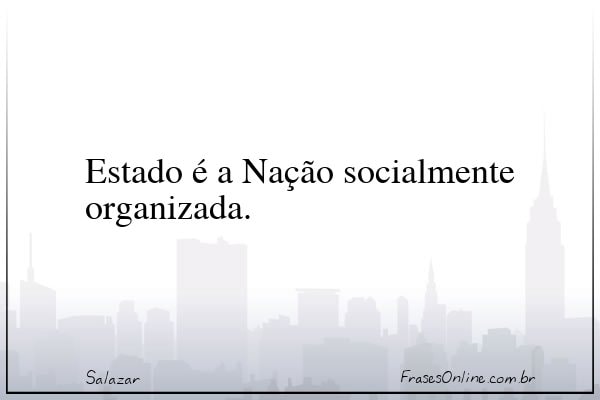 Frase de Salazar