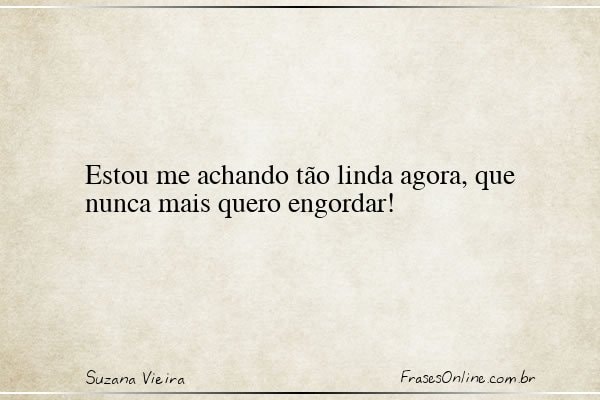 Frase de Suzana Vieira