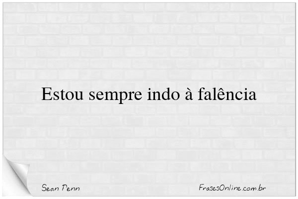 Frase de Sean Penn