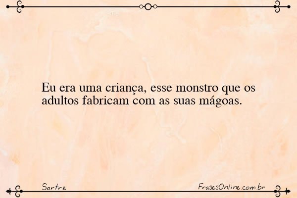 Frase de Sartre