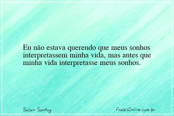 Frase de Susan Sontag