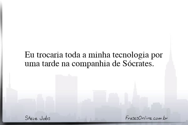 Frase de Steve Jobs