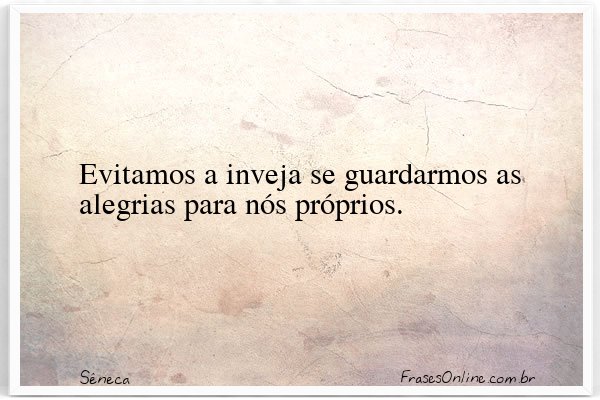 Frase de Sêneca