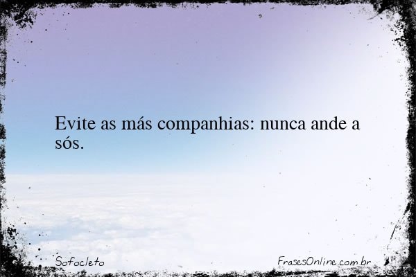 Frase de Sofocleto