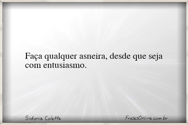 Frase de Sidonie Colette