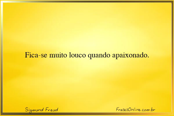 Frase de Sigmund Freud