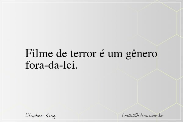 Frase de Stephen King