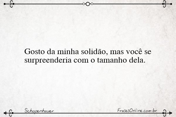 Frase de Schopenhauer