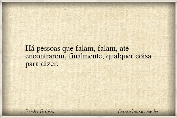 Frase de Sacha Guitry