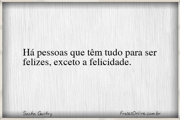 Frase de Sacha Guitry