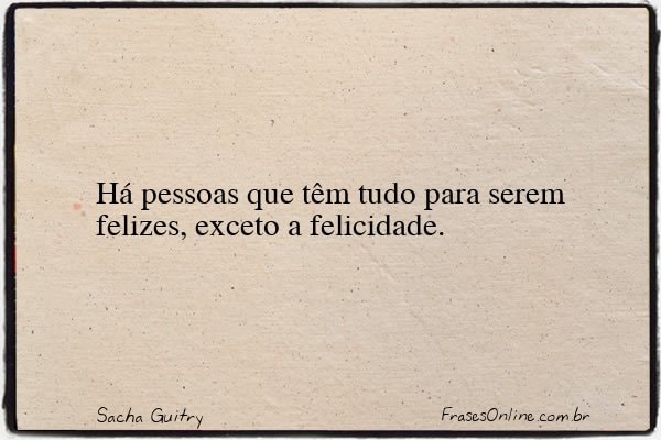 Frase de Sacha Guitry