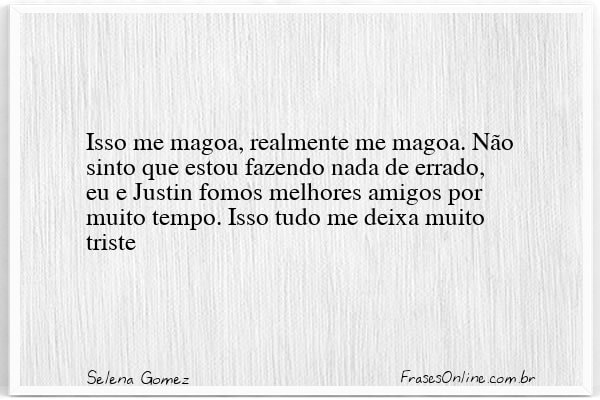 Frase de Selena Gomez