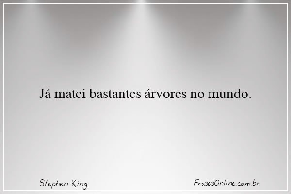Frase de Stephen King
