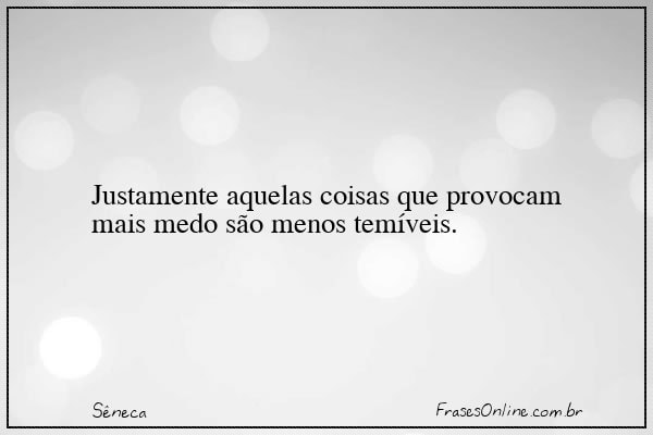 Frase de Sêneca