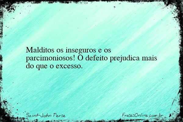 Frase de Saint-John Perse