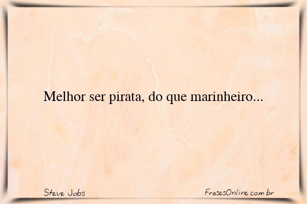 Frase de Steve Jobs