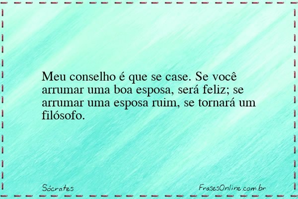 Frase de Sócrates