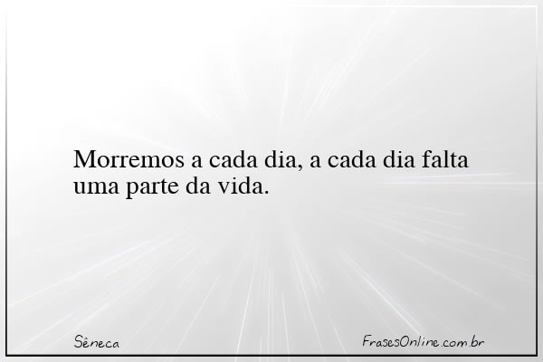 Frase de Sêneca