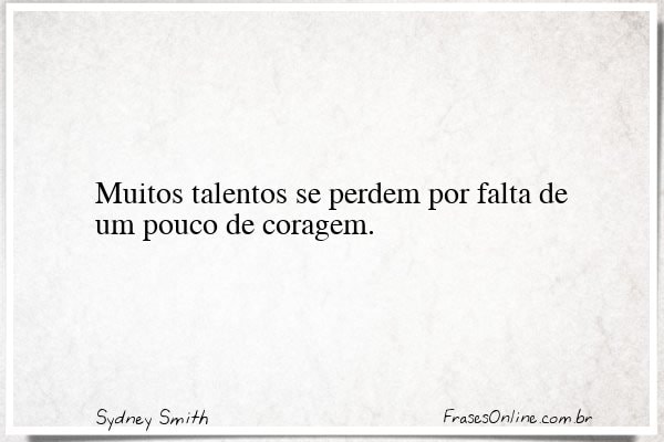 Frase de Sydney Smith