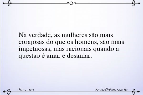 Frase de Sócrates