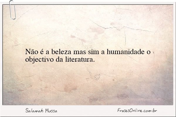 Frase de Salamah Mussa