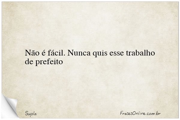 Frase de Supla