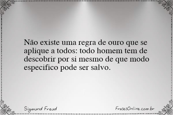 Frase de Sigmund Freud