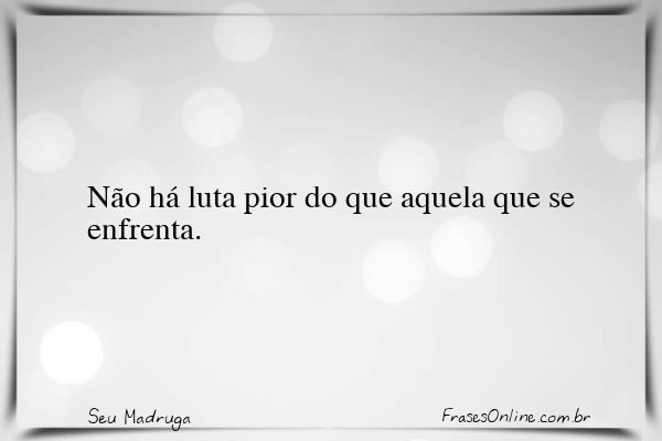 Frase de Seu Madruga