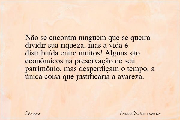 Frase de Sêneca