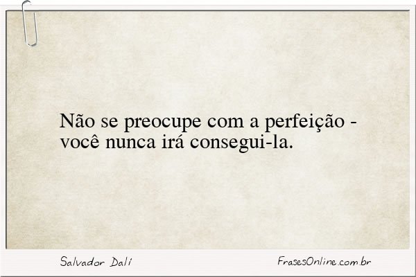 Frase de Salvador Dalí