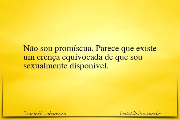 Frase de Scarlett Johansson