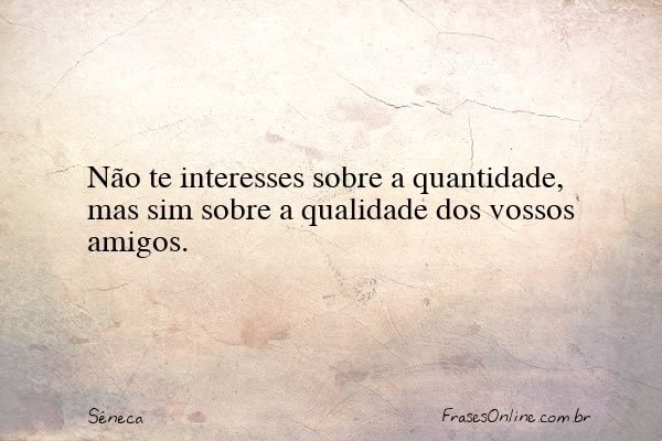 Frase de Sêneca