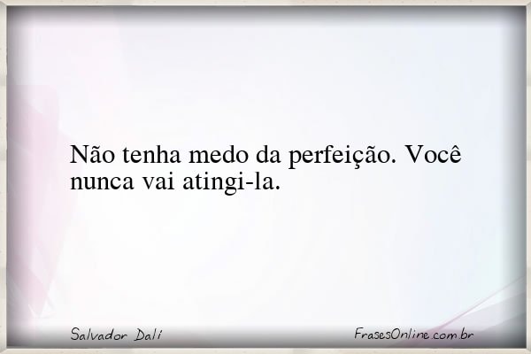 Frase de Salvador Dalí