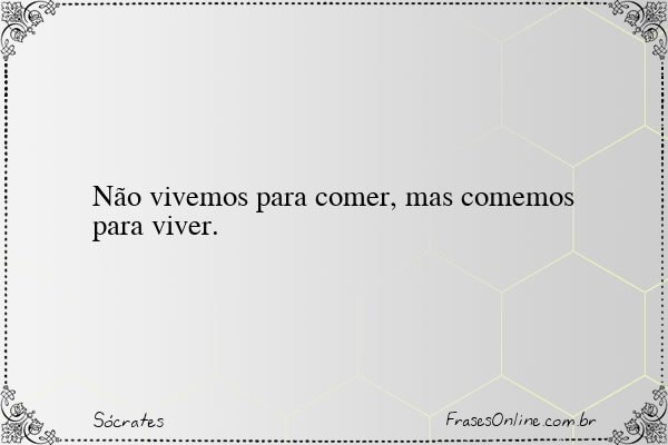 Frase de Sócrates