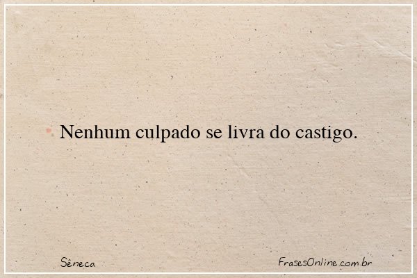 Frase de Sêneca