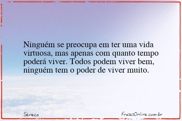 Frase de Sêneca