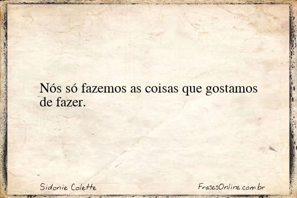 Frase de Sidonie Colette