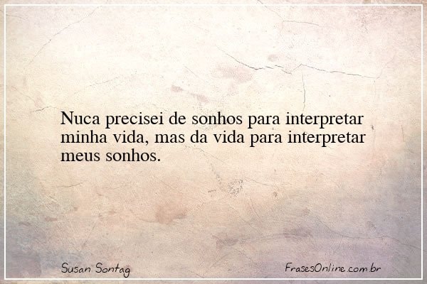 Frase de Susan Sontag
