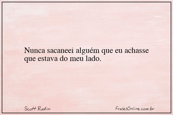 Frase de Scott Rudin