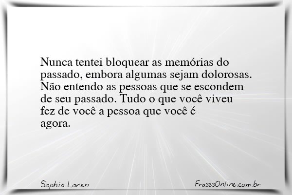 Frase de Sophia Loren