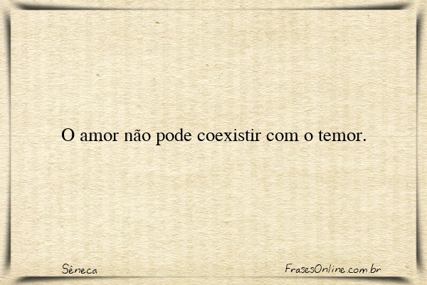 Frase de Sêneca