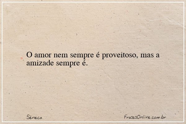 Frase de Sêneca